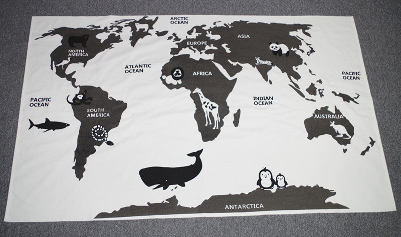 World Explorer Bloom Play Mat – Educational Crawling Pad image 4