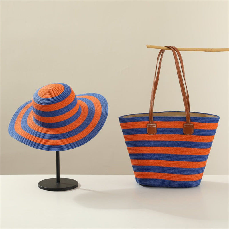 Coastal Dream Duo – Straw Hat & Tote image 2