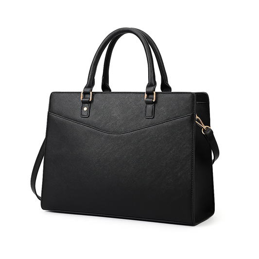 Bloom Saffiano-Style Premium Laptop Bag image 0