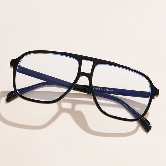 Bloom Blue Blocker Retro Glasses — Double-Beam, Anti-Glare
