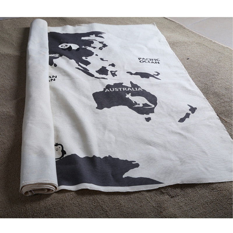 World Explorer Bloom Play Mat – Educational Crawling Pad image 1
