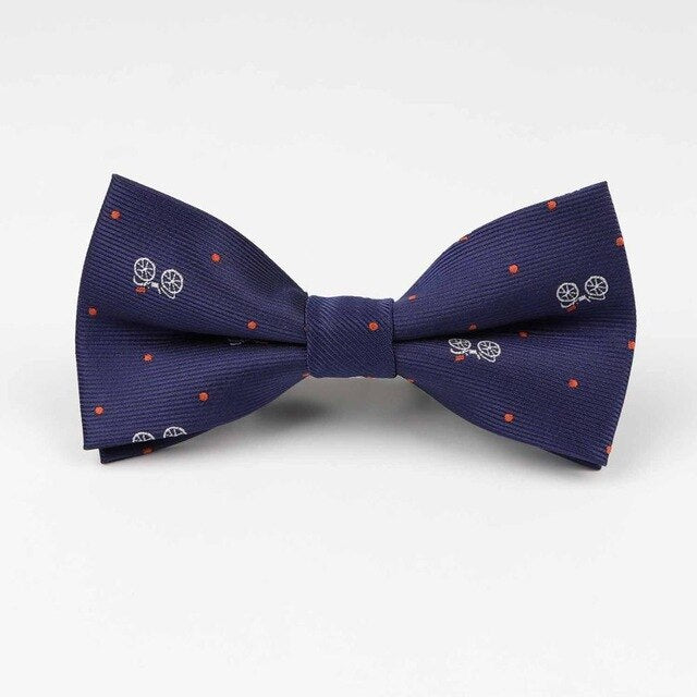 Charming Bloom Kids Bow Ties – Teddy, Dot & Umbrella - Polka image