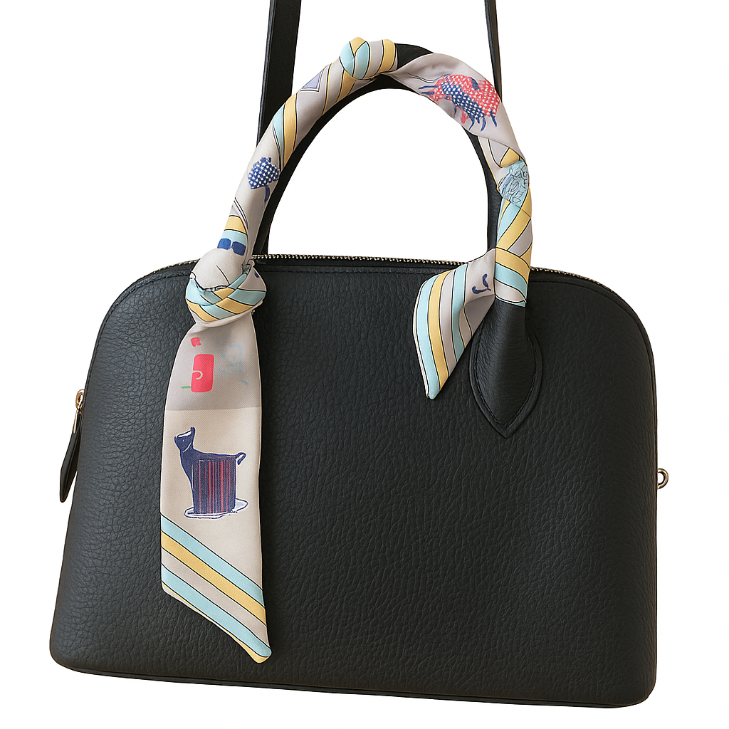Bloom Luxe Bowler – Genuine Cowhide Bag image 6